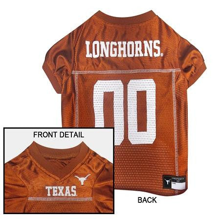 Texas Longhorns Pet Jersey XL