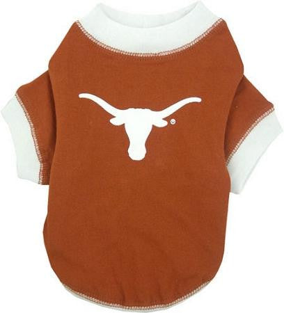 Texas Longhorns Pet Shirt MD