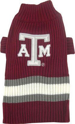 Texas A&M Aggies Pet Sweater XS