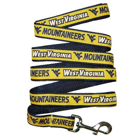 West Virginia University Leash Large