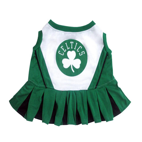 Boston Celtics Dog Cheer Leading Medium