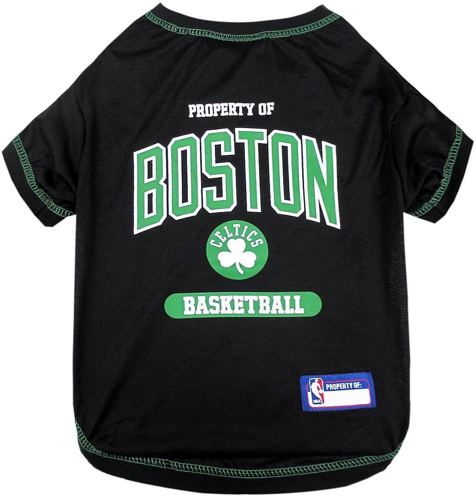 Boston Celtics Dog Shirt Medium