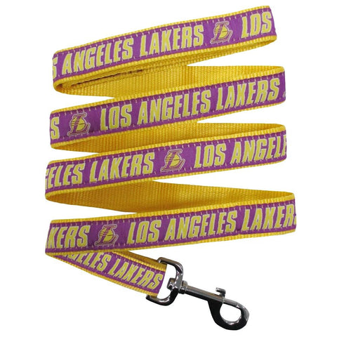 LA Lakers Dog Leash Medium