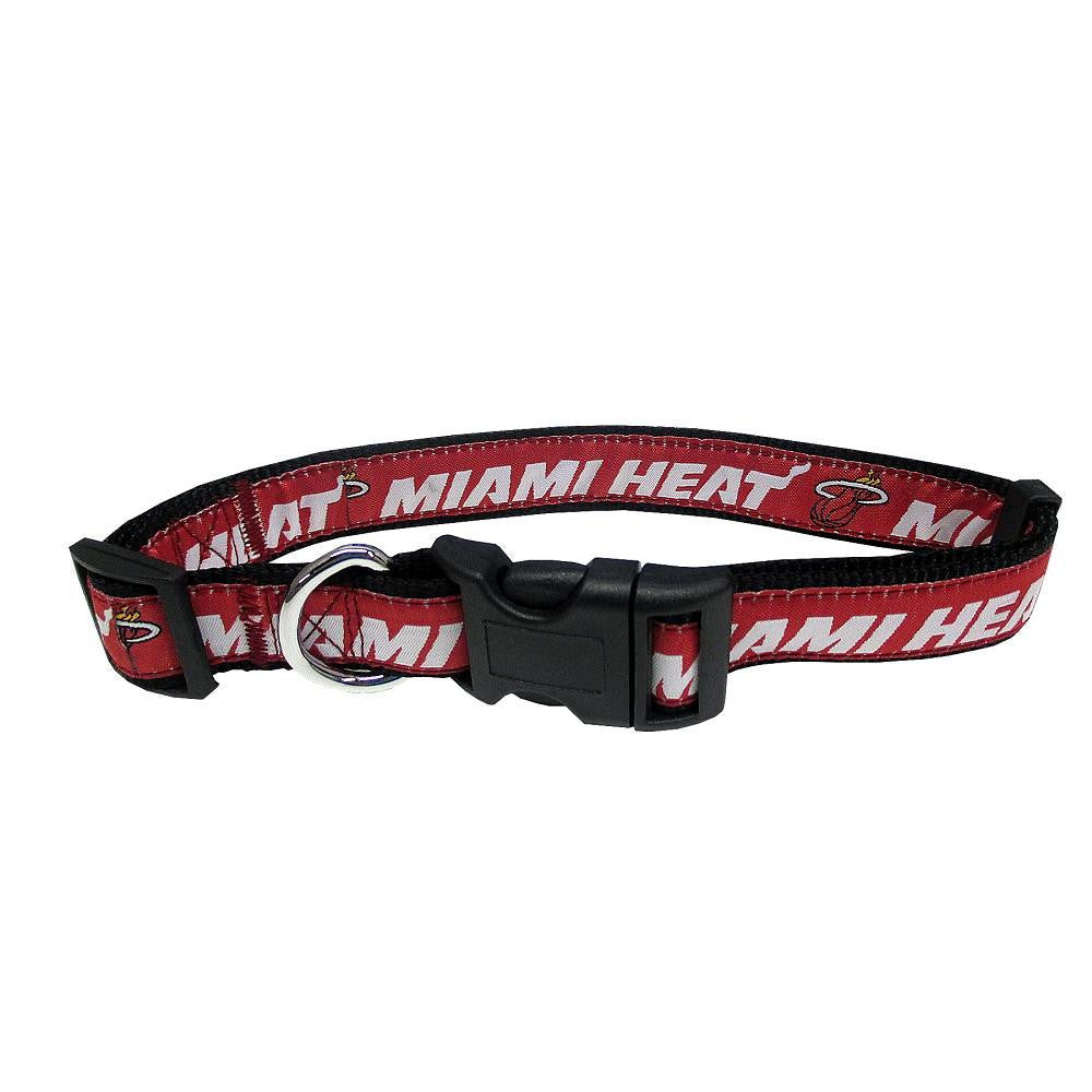 Miami Heat Dog Collar Large