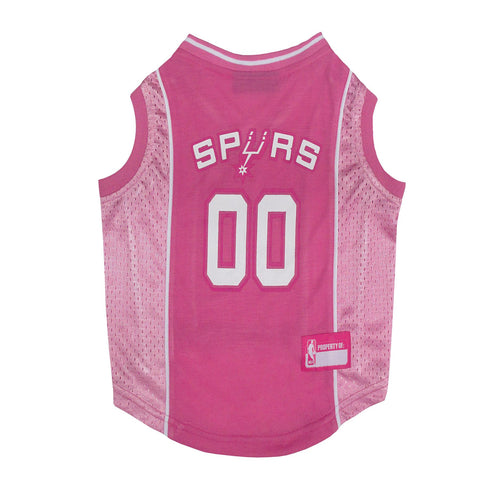 San Antonio Spurs Pink Dog Jersey Medium