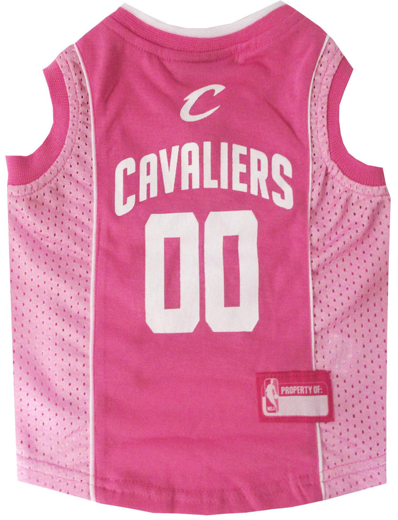 Cleveland Cavaliers Pink Dog Jersey Large