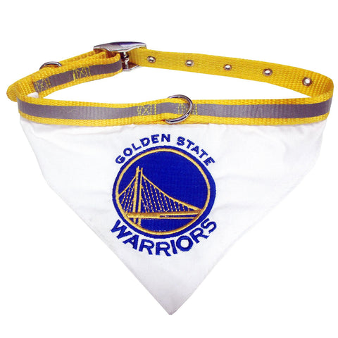 Golden State Warriors Dog Bandana Collar Medium