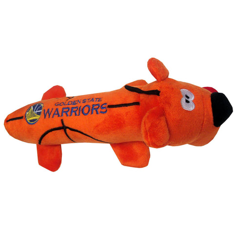 Golden State Warriors Plush Squeaky Dog Tube Toy