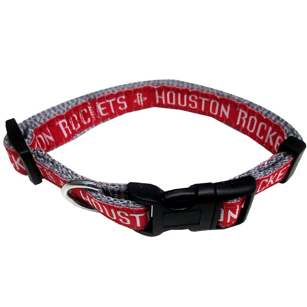 Houston Rockets Dog Collar Medium