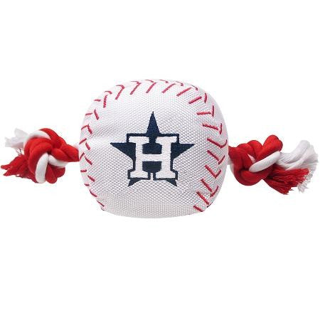 Houston Astros Nylon Baseball Rope Pet Toy