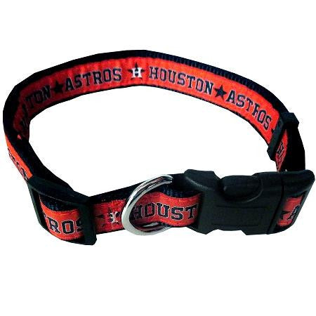 Houston Astros Dog Collar Small