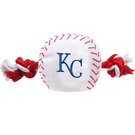 Kansas City Royals Nylon Baseball Rope Pet Toy