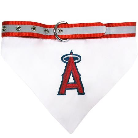 Los Angeles Angels Dog Bandana Collar Large