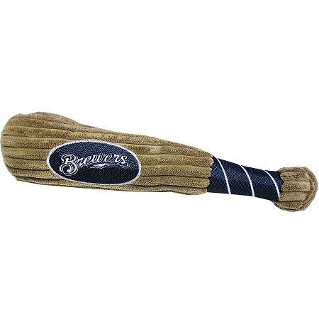 Milwaukee Brewers Baseball Bat Pet Toy