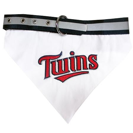 Minnesota Twins Dog Bandana Collar Large