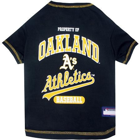 Oakland A's Baseball Dog Shirt Large