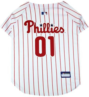 Philadelphia Phillies Baseball Dog Jersey Large