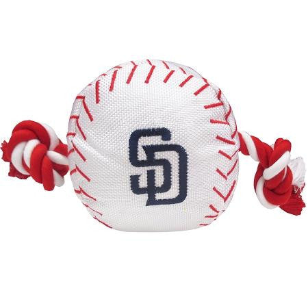 San Diego Padres Nylon Baseball Rope Pet Toy