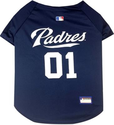 San Diego Padres Baseball Dog Jersey Large