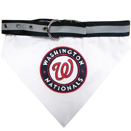 Washington Nationals Dog Bandana Collar Large