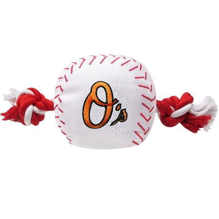 Baltimore Orioles Nylon Baseball Rope Pet Toy