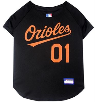 Baltimore Orioles Baseball Dog Jersey Small