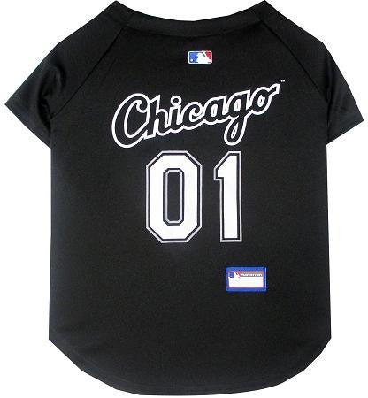 Chicago White Sox Baseball Dog Jersey Medium