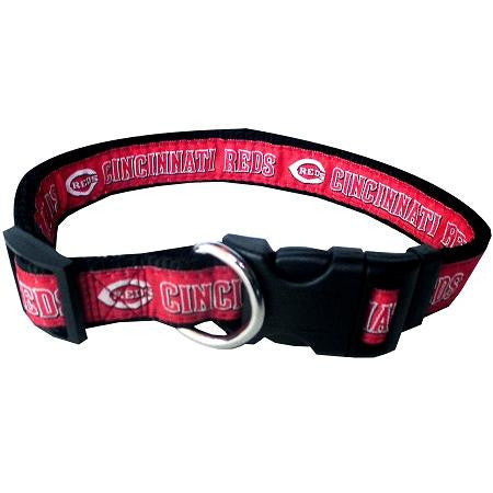 Cincinnati Reds Dog Collar Large