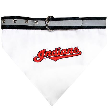 Cleveland Indians Dog Bandana Collar Medium