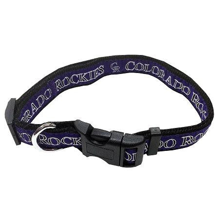 Colorado Rockies Dog Collar Small