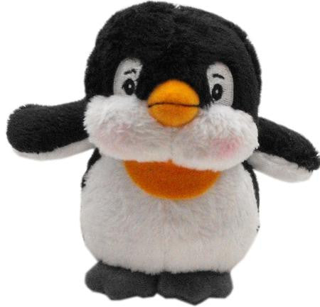 Plush Christmas Dog Toy with Squeaker Penguin