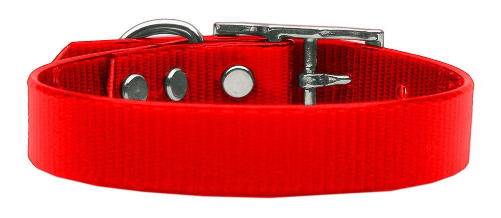 Plain Tropical Jelly Collars Red Sm