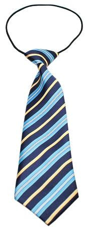 Big Dog Neck Tie Blue and Khaki