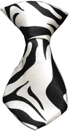 Dog Neck Tie Zebra