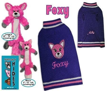 Foxy Pet Sweater Size SM