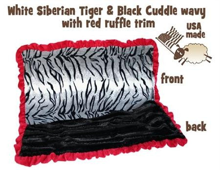 White Siberian Tiger 1-2 Size ePet Blanket