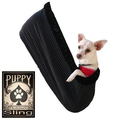 Plain Puppy Holdem Sling - Black trim Size Lg-XL