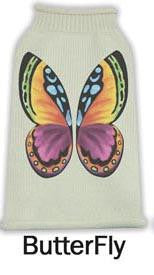 Butterfly Pet Sweater Size 2X