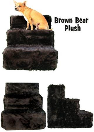 Brown Bear Plush Pet Steps