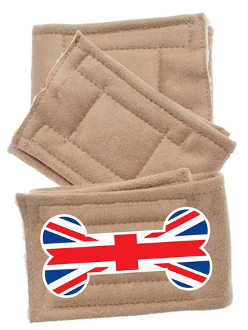 Peter Pads Size SM British Bone Flag 3 Pack