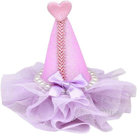 Pretty Party Hat Clip-on Lavender