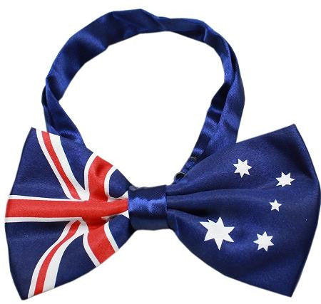 Big Dog Bow Tie Australian Flag