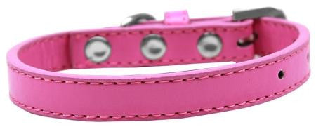 Wichita Plain Dog Collar Bright Pink Size 14