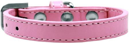 Wichita Plain Dog Collar Light Pink Size 10