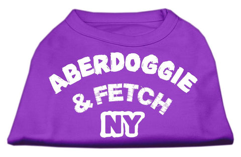 Aberdoggie NY Screenprint Shirts Purple Lg (14)