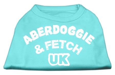 Aberdoggie UK Screenprint Shirts Aqua XS (8)