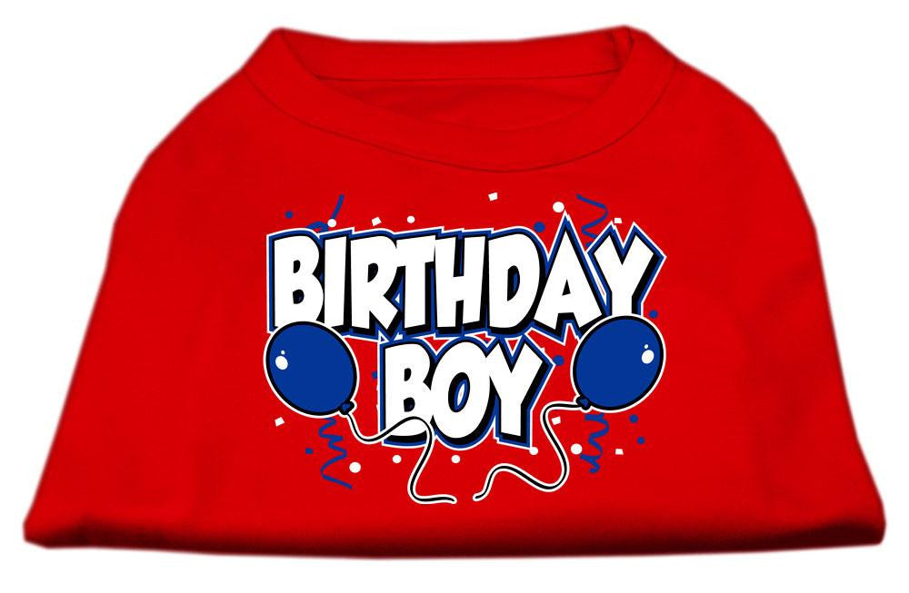 Birthday Boy Screen Print Shirts Red XL (16)