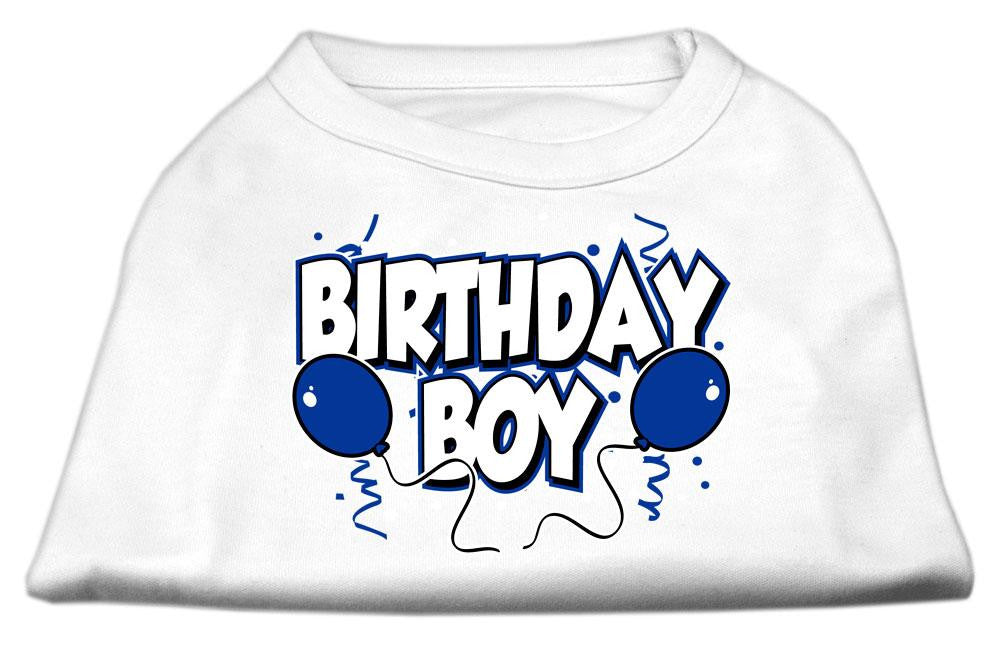 Birthday Boy Screen Print Shirts White XXXL (20)