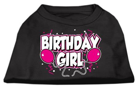 Birthday Girl Screen Print Shirts Black  Sm (10)