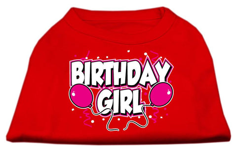 Birthday Girl Screen Print Shirts Red Sm (10)